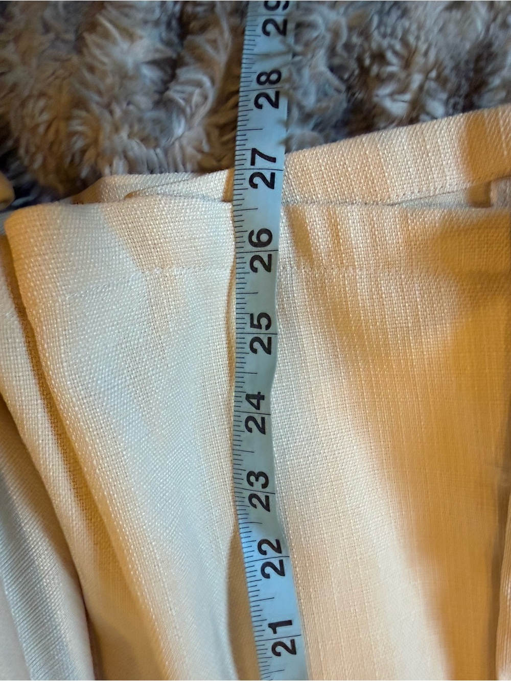 Cream Tie-Cuff Textured Blazer - Picture 7 of 9